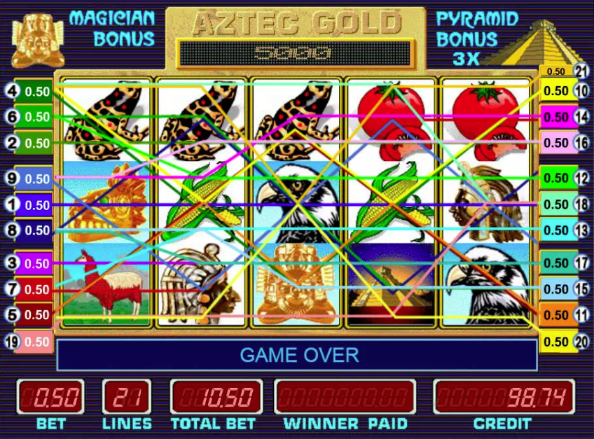 Игровой автомат Пирамиды Aztec Gold играть бесплатно без.