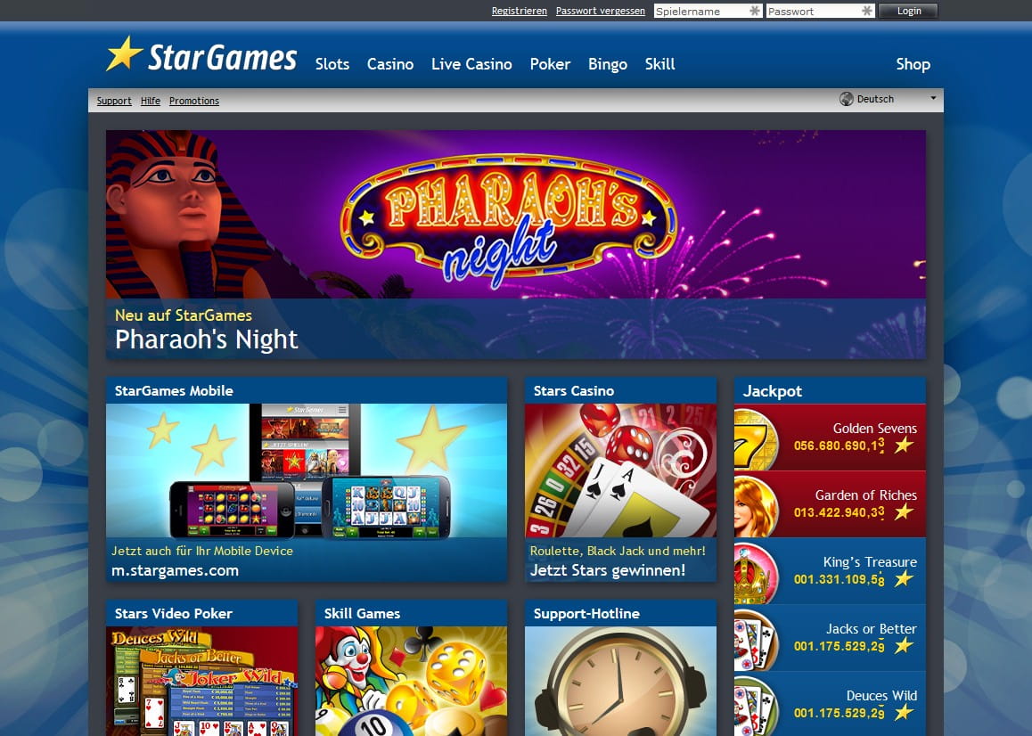StarGames Casino - обзор, отзывы и рейтинг