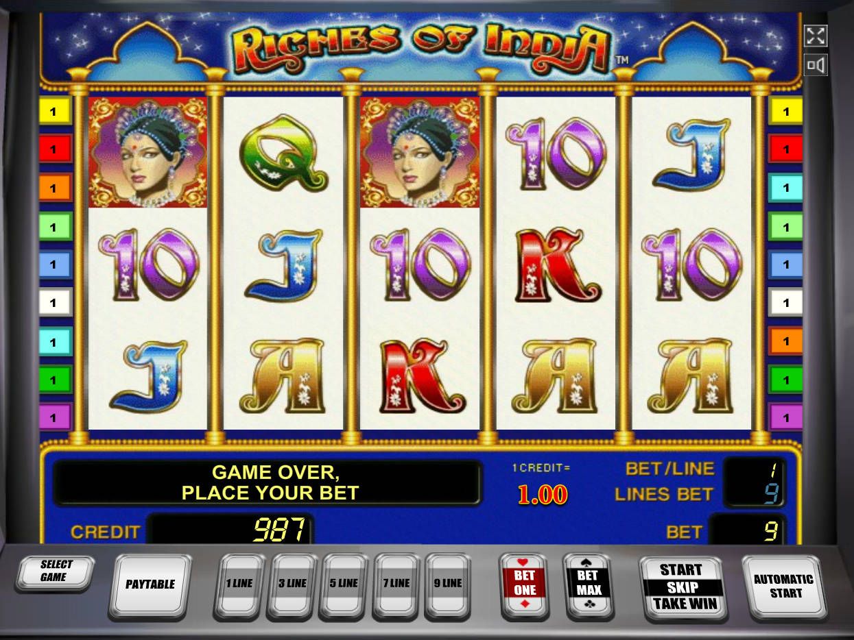 Игровой автомат Riches of India играть бесплатно онлайн и без.