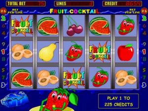 Игровой автомат Fruit Cocktail Клубнички играть бесплатно.
