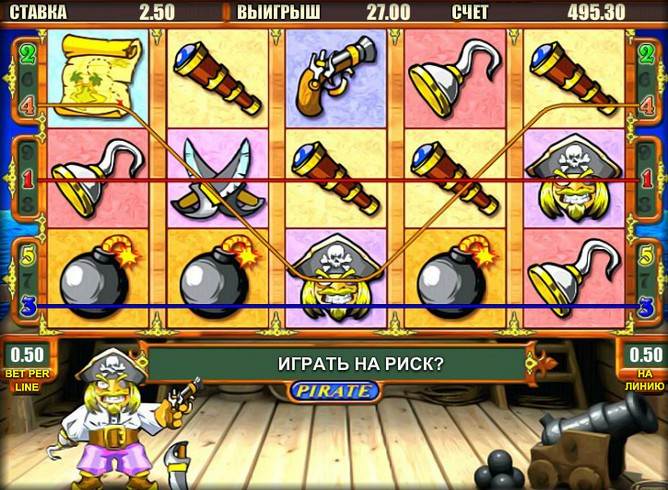 Игровой автомат Jolly Roger 2 играть бесплатно