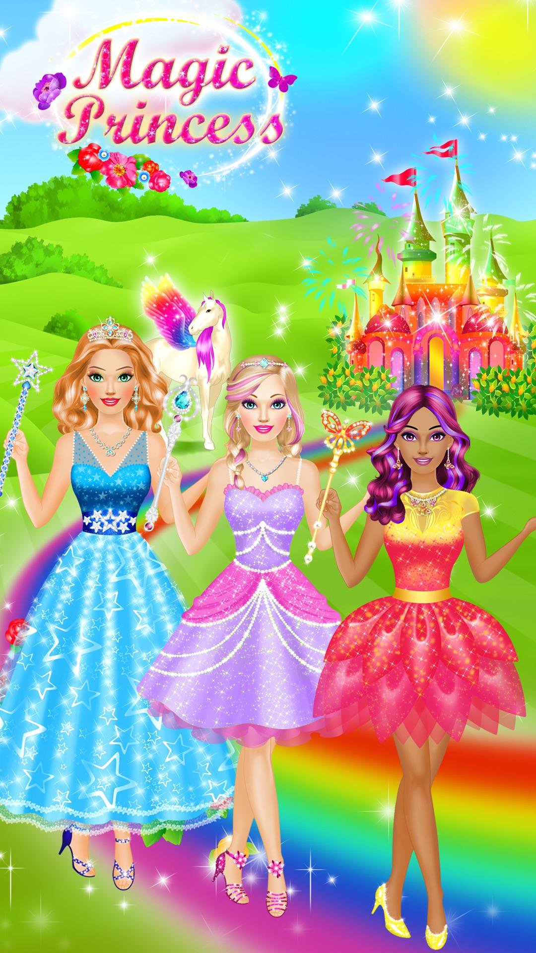 Играйте в автомат Magic Princess на реальные деньги.