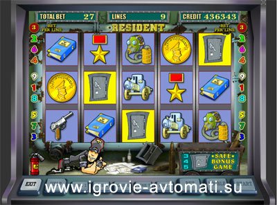 Играть бесплатно в игровой автомат Resident.