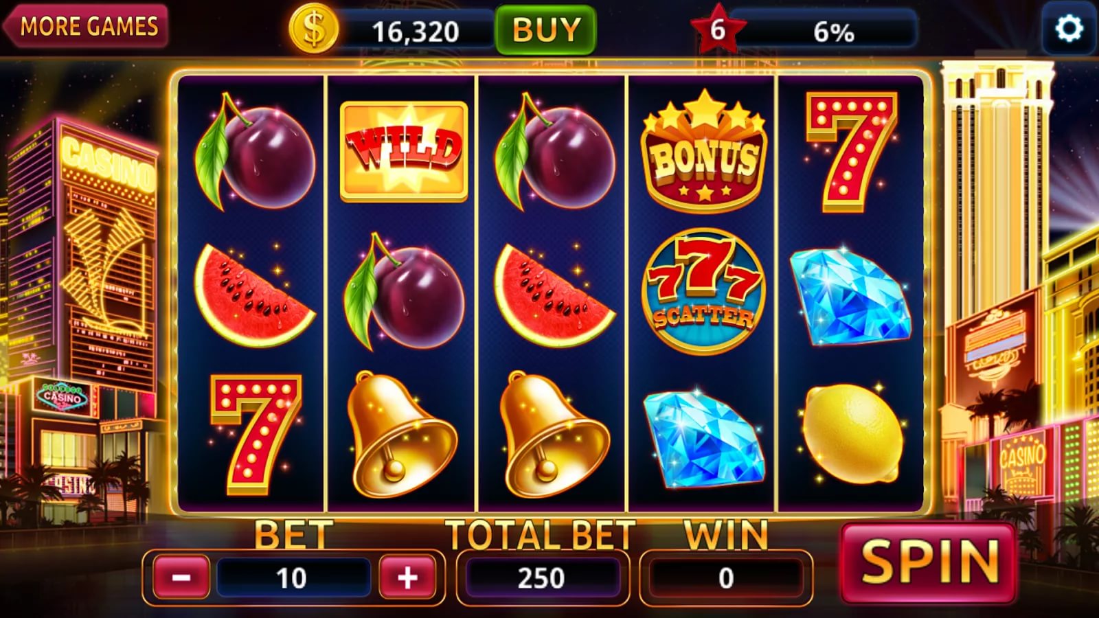 Игровой автомат Cash Vegas Деньги Вегас от Saucify - играть онлайн.