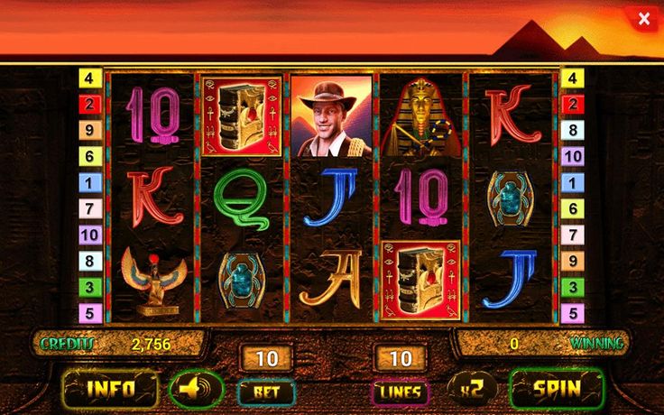 Слот Book of Ra - играть на реальные деньги с выводом