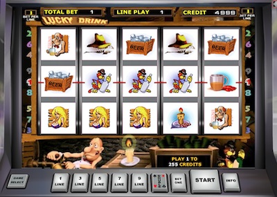 Игровой автомат Lucky drink Черти - играть онлайн бесплатно