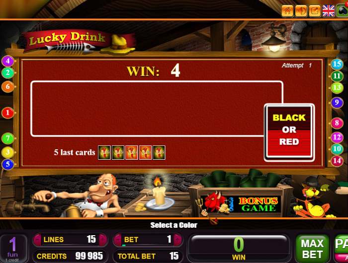 Lucky Drink Черти Любитель выпить обзор игрового.