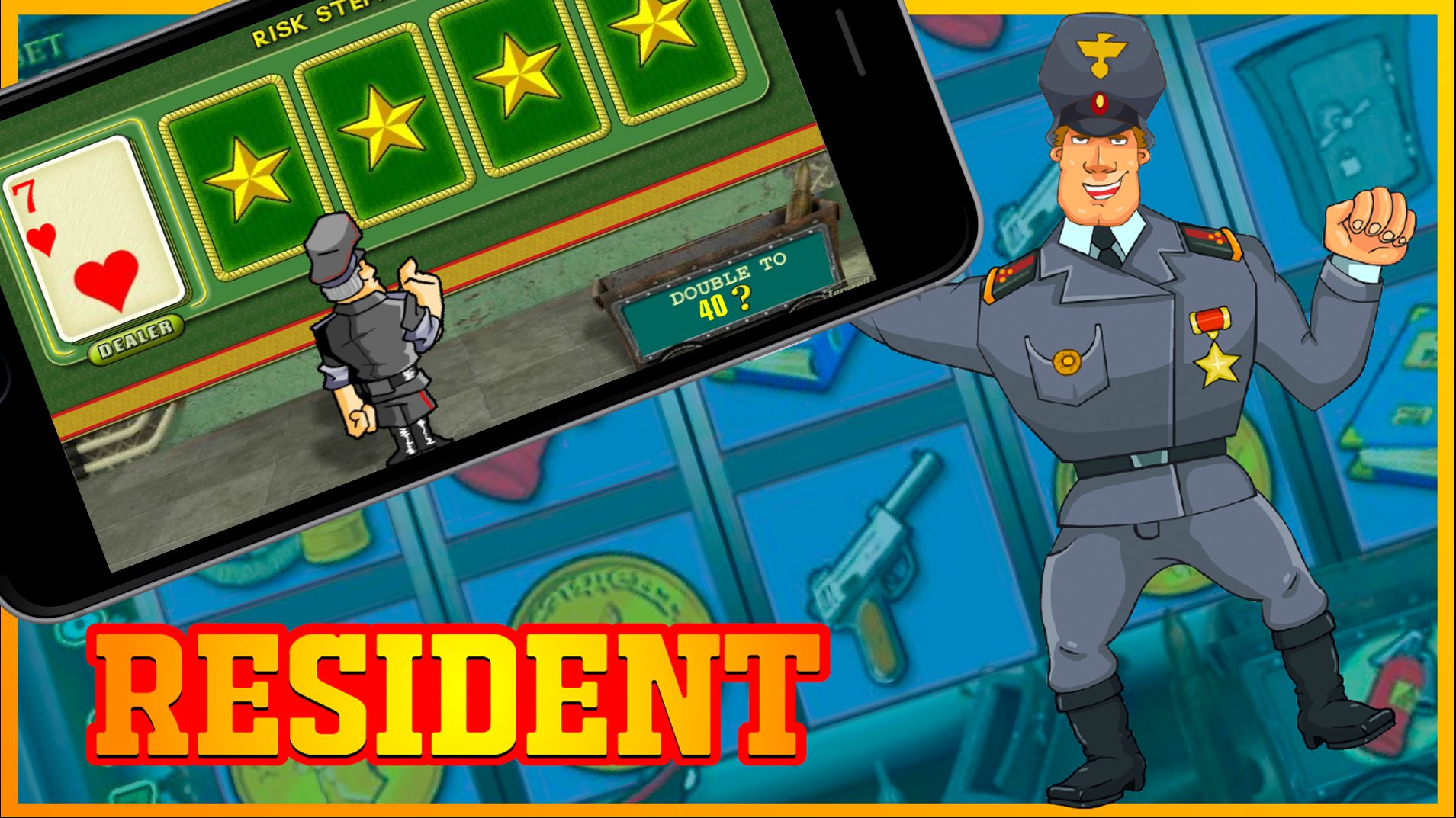 Игровой автомат Резидент- играть бесплатно без.