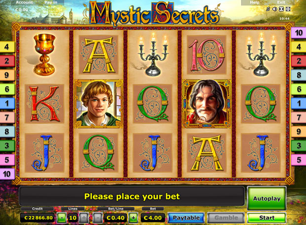 Игровой автомат Mystic Secrets