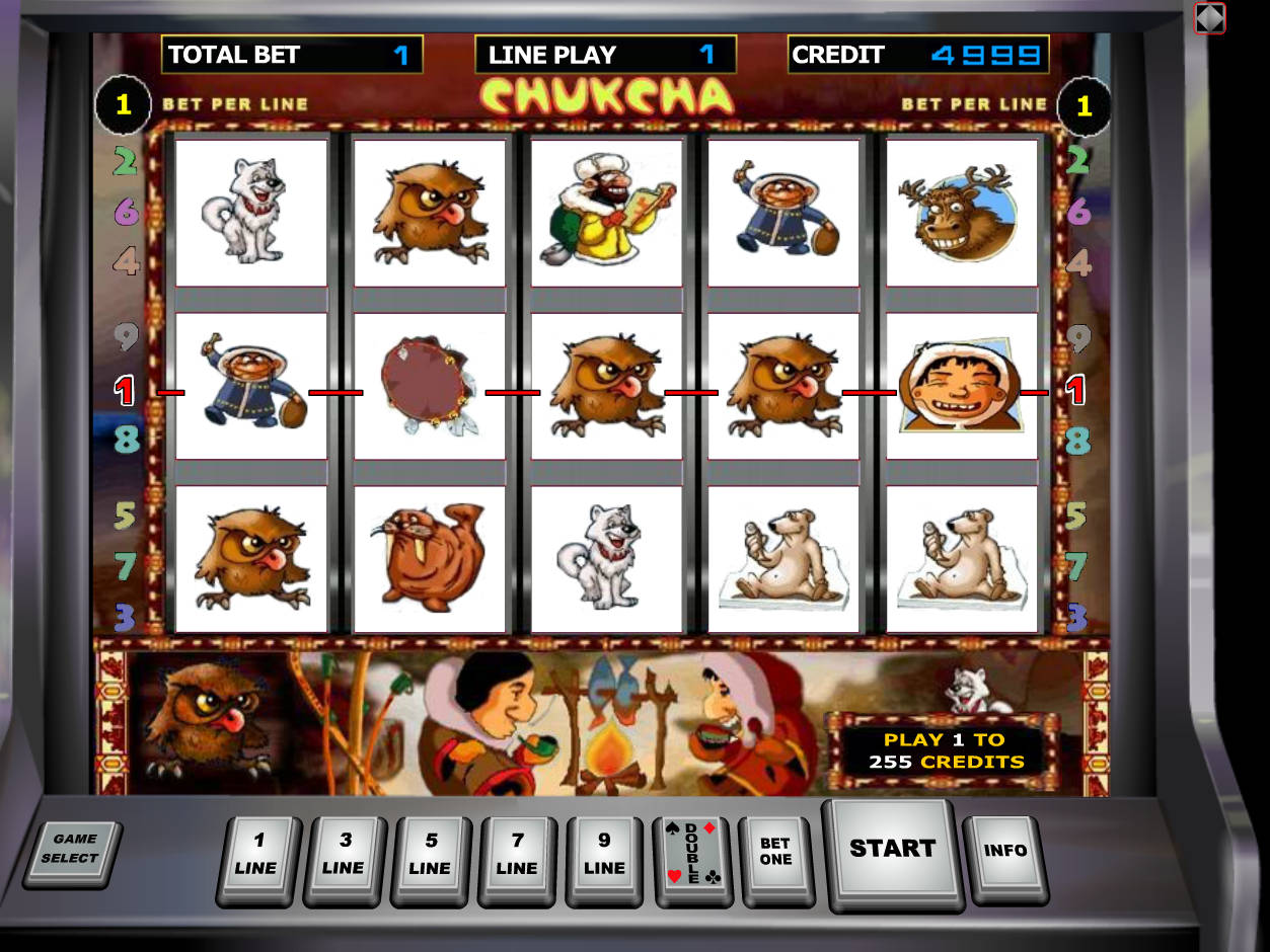 Игровой автомат Чукча Chukcha играть бесплатно