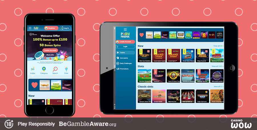 Frank casino игра с фриспинами и бездепозитным бонусом 2021
