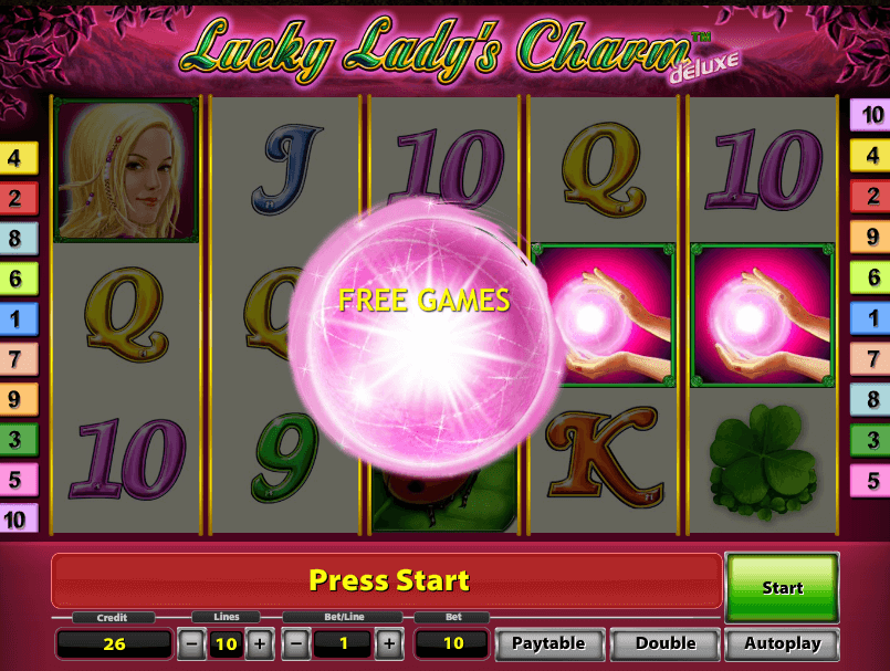 Lucky Lady's Charm Леди удачи, Леди Шарм - Игровые автоматы
