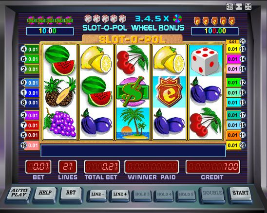 Игровой автомат Slot-o-pol Deluxe играть бесплатно и без.